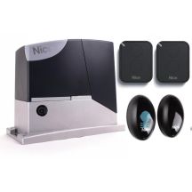 NICE Road 400 kit for sliding gates with photocells