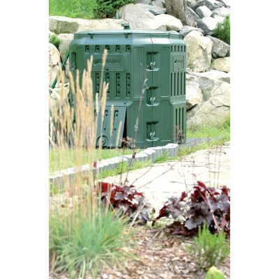 4. COMPOTHERMO GARDEN COMPOST BIN 900 L FOREST GREEN