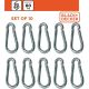 2. STEEL CARABINER 10 PCS BLACK + DECKER