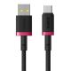 2. Baseus Dura USB-Type C Cable 60W 1m (Red-Black)