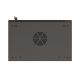 28. LANBERG WALL-MOUNTED RACK CABINET 19" 9U 540X350 BLACK GLASS DOOR (FLAT PACK)