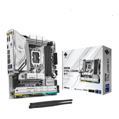 17. ASRock B860M Steel Legend WiFi Motherboard