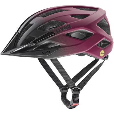 UVEX I-vo 2 MIPS Bike Helmet 56-60cm, Cranberry/Black Matte