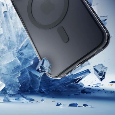 16. 3mk Frosty MagCase for iPhone 16 Pro Max - Black