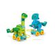 5. LEGO DUPLO 10451 3in1 Dinosaurs on Wheels