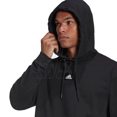 5. Adidas Essentials FeelVivid Cotton Hoodie M HE4354