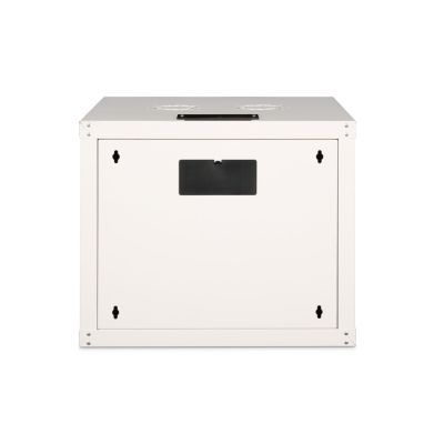 21. Wall-mounted cabinet 19'' 9U Digitus 509x600x600 mm, gray (RAL 7035)