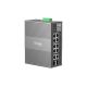 6. TP-Link Omada IES210GPP network links Managed Gigabit Ethernet (10/100/1000) PoE support DIN rail Gray