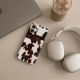 5. Tech-Protect Lamano MagSafe case for iPhone 17 - brown and white