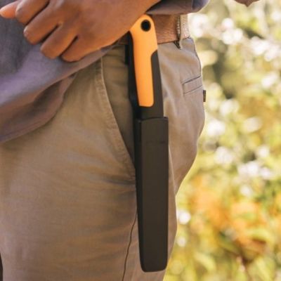 7. Fiskars 1062830 knife Black, Yellow Fixed blade knife
