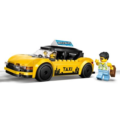 7. LEGO City 60487 Yellow Taxi