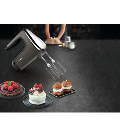2. Tefal Powermix Silence HT650E 600W Silver Hand Mixer