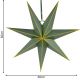 5. GREEN PAPER STAR DECORATION 60 CM SASKA GIFT & DECOR