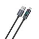 2. Dudao L7T USB-A - USB-C 66W Cable with LED Display 1m - Black