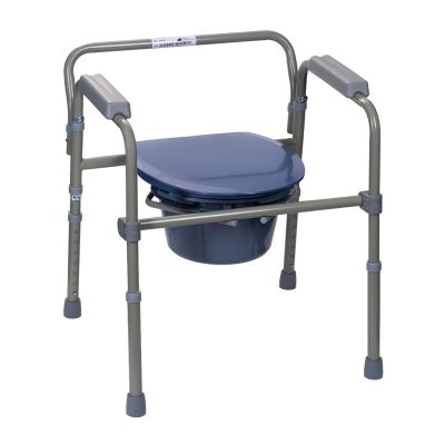 25. 3-in-1 folding toilet chair