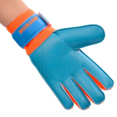 108. Goalkeeper gloves Meteor Catch Blue 03806-03812