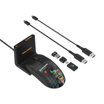 A4Tech Bloody R72 ULTRA DUO Renegade Midnight Wireless Mouse