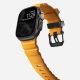 7. Nomad Rocky Point Band Black Leather, Titanium