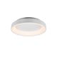 Trio Girona LED ceiling lamp, 60 cm, white, 5600 lm, shades of white light
