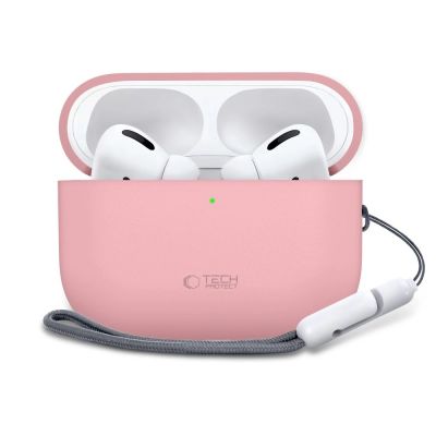 2. Tech-Protect Silicone Case for AirPods Pro 3 - Pink