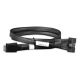 IcyDock MCIO 8i 74 pin SFF-TA-1016 adapter to 2 x OCulink 42 pin 4i