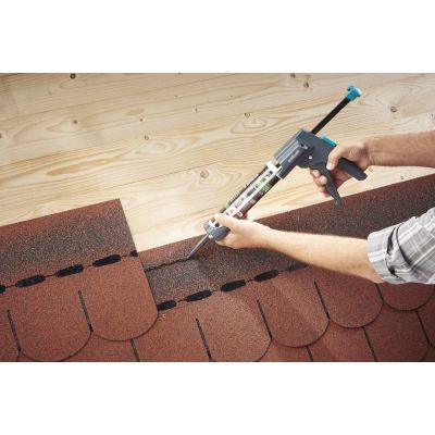 3. wolfcraft GmbH 4356000 Silicone Gun Print Cartridge Sealing Gun