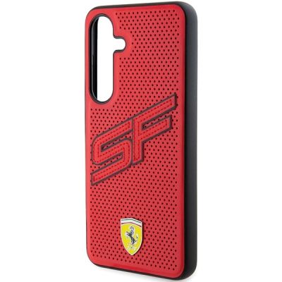 6. Ferrari Big SF Perforated case for Samsung Galaxy S24+ - red