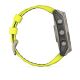 2. Garmin Fenix 8 Solar Sapphire Titanium Amp Yellow/Graphite watch