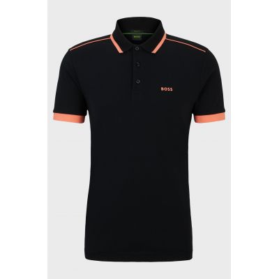 BOSS Paddy 1 NERO Men's Polo Shirt Regular Fit Black (50512995-001)