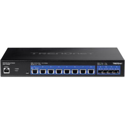 3. TRENDnet 10G 12-Port Smart Network Switch
