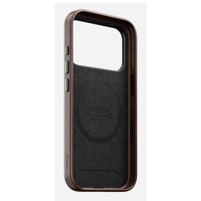 4. Nomad Traditional Leather Case for 16 cm (6.3") Mobile Phone Brown