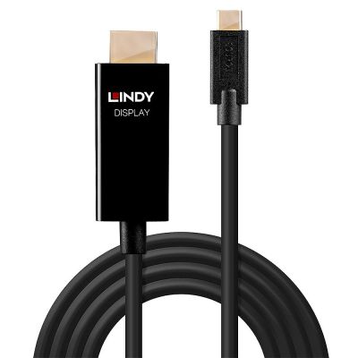 2. LINDY USB-C - HDMI 4K60 Adapter 1m Black