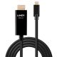 2. LINDY USB-C - HDMI 4K60 Adapter 1m Black
