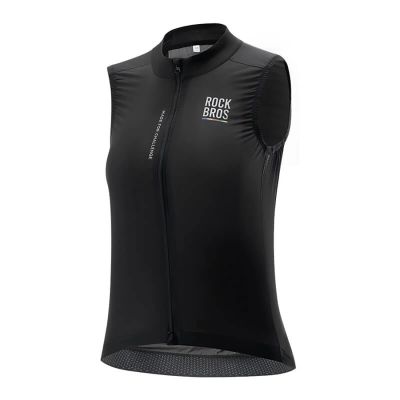 Rockbros TLMJ003 ROAD TO SKY Women's Lightweight Breathable Cycling Vest S - Black