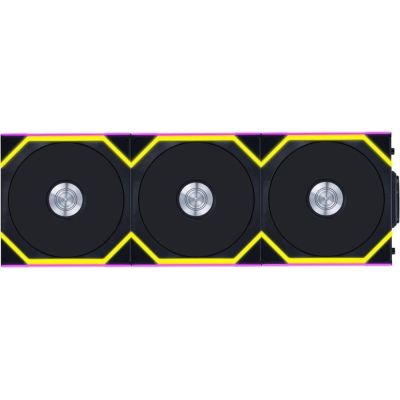 2. Lian Li UNI FAN SL Wireless 120 Reverse Blade Computer Case Fan 12 cm Black 3 pcs.