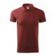 5. Malfini Single J. M MLI-20213 Burgundy Polo Shirt
