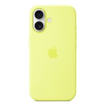 Apple iPhone 17 Silicone Case with MagSafe - Neon Yellow