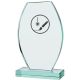 3. Engraved glass trophy with case + paint filling