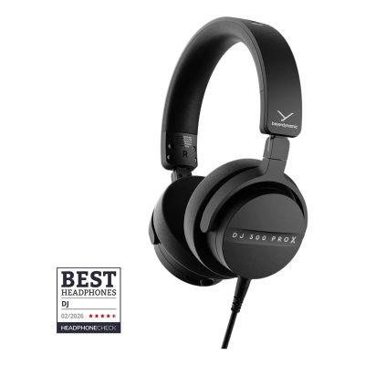 5. Beyerdynamic DJ 300 PRO X - Professional DJ headphones with two sets of earpads