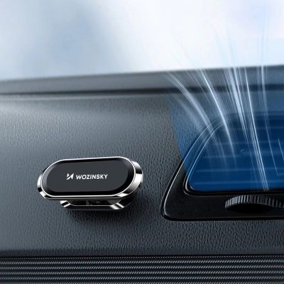 9. Wozinsky Self-Adhesive Magnetic Car Mount 360 for Dashboard Silver (WMH-06)