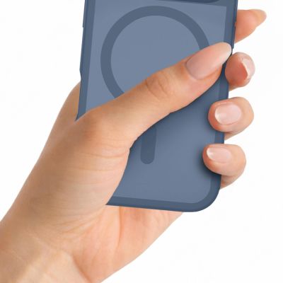 7. 3mk Misty MagCase for iPhone 17 Pro/18 Pro - Blue