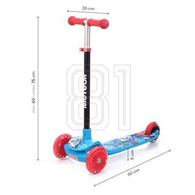 8. Meteor Funny 17750 three-wheeled scooter