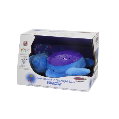 2. Jamara Dreamy Turtle Children's Night Light Freestanding Blue, Purple LED