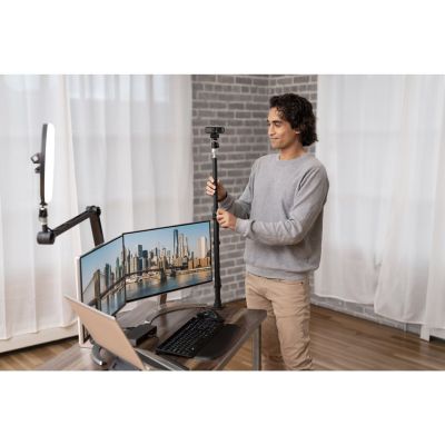 4. Kensington A1020 Boom Arm for Mounting Webcams, Microphones and Lighting