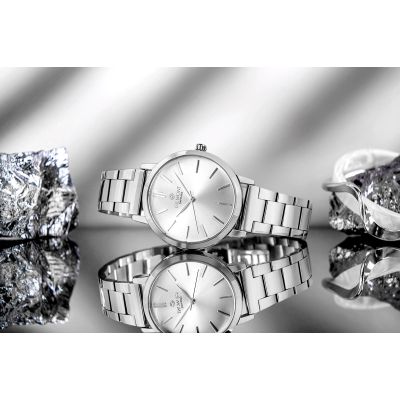 7. Giewont Sapphire Silver Women's Watch GW2360-B1