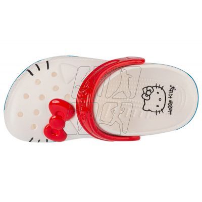 9. Crocs Iam Hello Kitty Classic Jr 209454-100 flip-flops