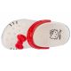 9. Crocs Iam Hello Kitty Classic Jr 209454-100 flip-flops