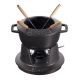 2. Staub Fondue Set – 16 cm, Black