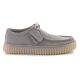 6. Clarks Torhill Lo 26182810 Light Gray Suede