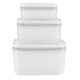 3-Piece Plastic Container Set ZWILLING Fresh & Save 36804-003-0